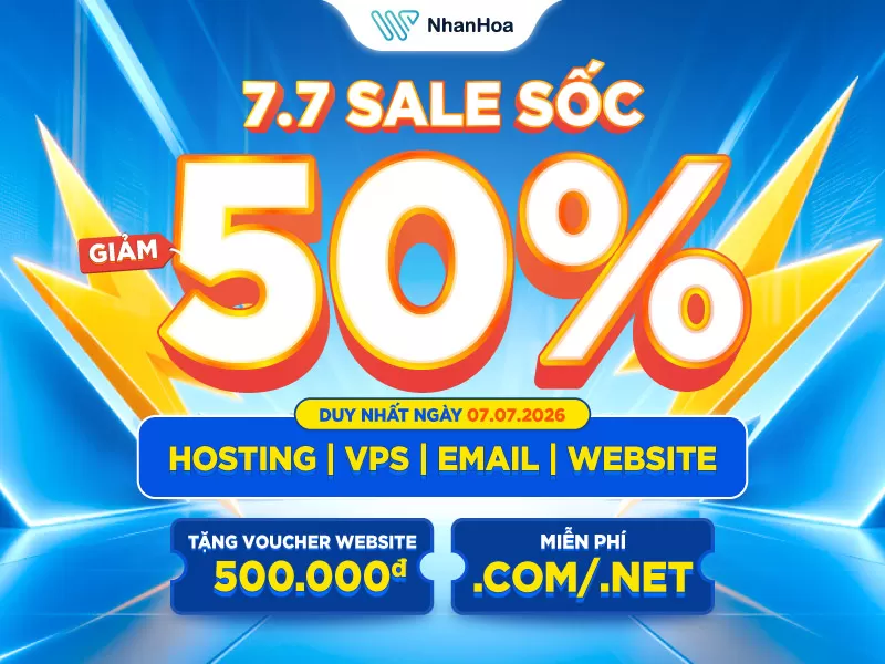 Ưu đãi Flash sale 7/7